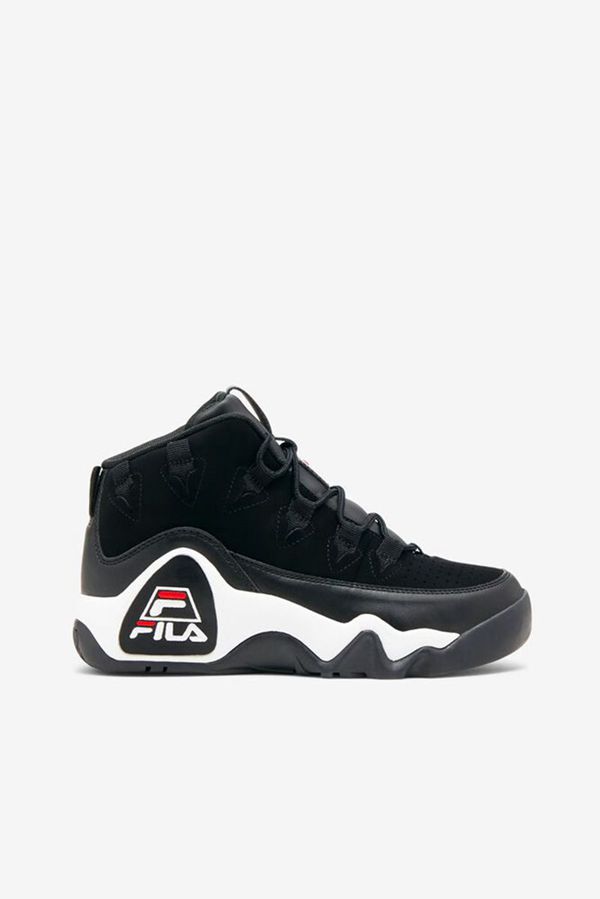 Tênis Fila Mulher Pretas/Branco/Vermelhas - Fila Grant Hill 1Official Outlet Portugal,LZMT-98423